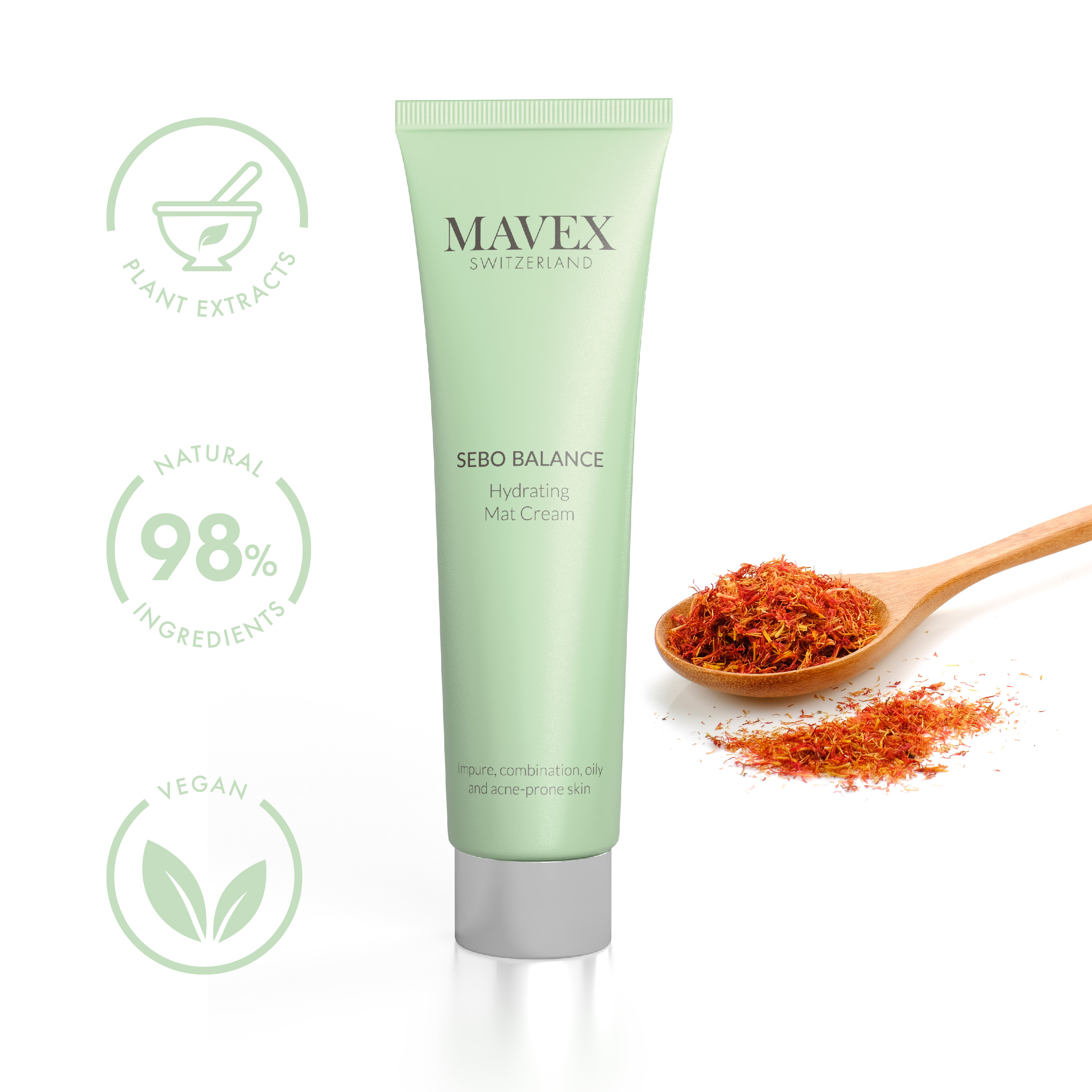 050.jpeg MAVEX HYDRATING MAT CREAM (sebo balance) - immagine 1
