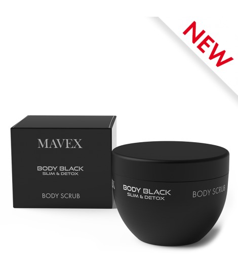 body-black-scrub.jpg MAVEX BODY BLACK SCRUB (linea corpo slim & detox) - immagine 1